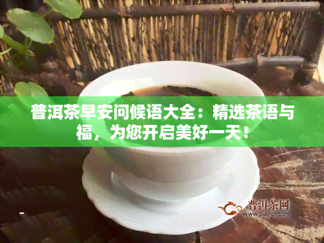 普洱茶早安问候语大全：精选茶语与福，为您开启美好一天！