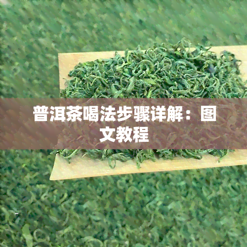 普洱茶喝法步骤详解：图文教程