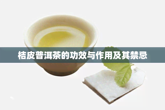 桔皮普洱茶的功效与作用及其禁忌