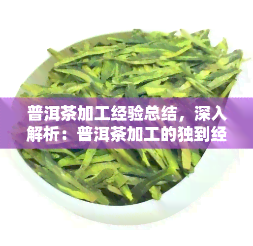 普洱茶加工经验总结，深入解析：普洱茶加工的独到经验与心得总结