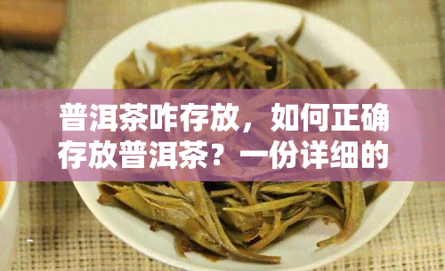 普洱茶咋存放，如何正确存放普洱茶？一份详细的指南