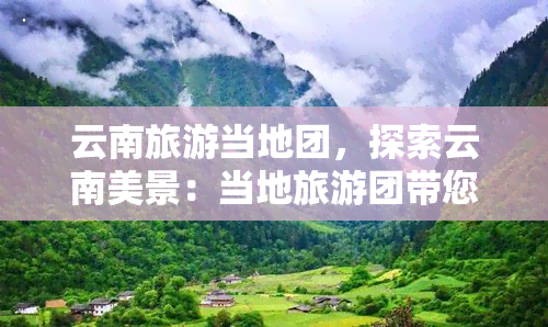 云南旅游当地团，探索云南美景：当地旅游团带您领略异域风情