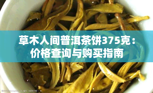 草木人间普洱茶饼375克：价格查询与购买指南