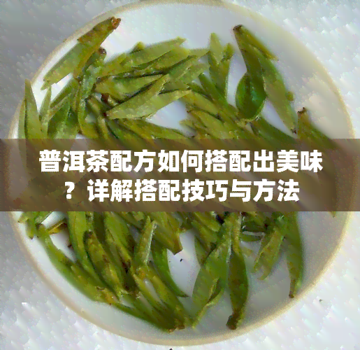 普洱茶配方如何搭配出美味？详解搭配技巧与方法