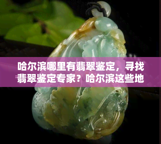 哈尔滨哪里有翡翠鉴定，寻找翡翠鉴定专家？哈尔滨这些地方不容错过！