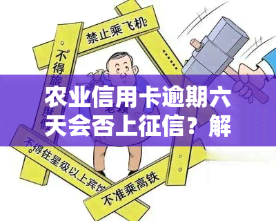 农业信用卡逾期六天会否上？解决方案探讨