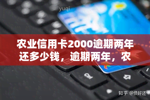 农业信用卡2000逾期两年还多少钱，逾期两年，农业信用卡2000元欠款应偿还多少？