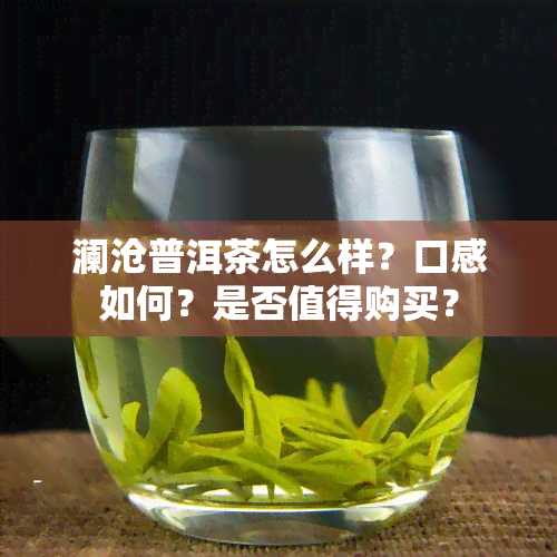 澜沧普洱茶怎么样？口感如何？是否值得购买？