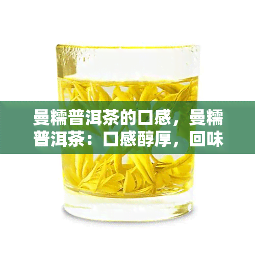 曼糯普洱茶的口感，曼糯普洱茶：口感醇厚，回味悠长