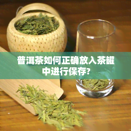 普洱茶如何正确放入茶罐中进行保存?