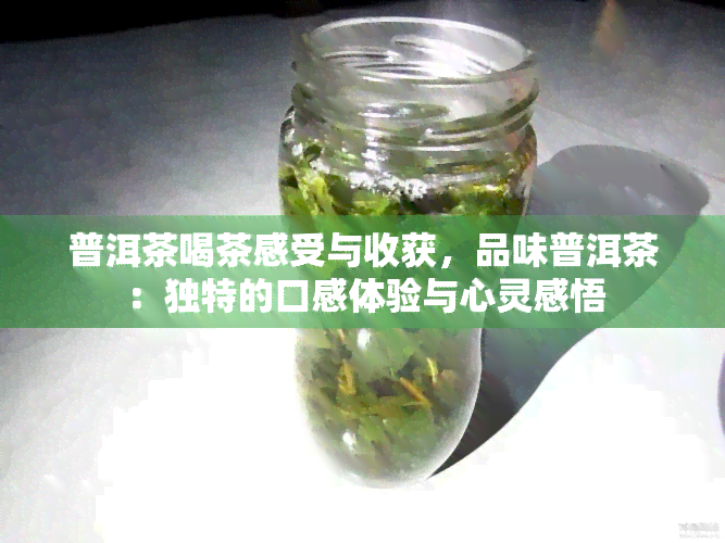 普洱茶喝茶感受与收获，品味普洱茶：独特的口感体验与心灵感悟