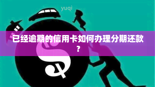 已经逾期的信用卡如何办理分期还款？