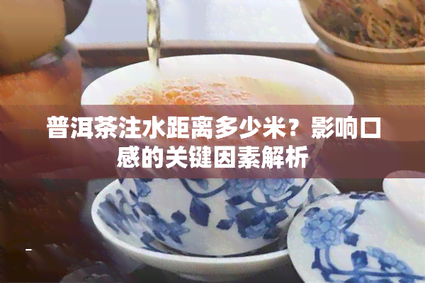 普洱茶注水距离多少米？影响口感的关键因素解析