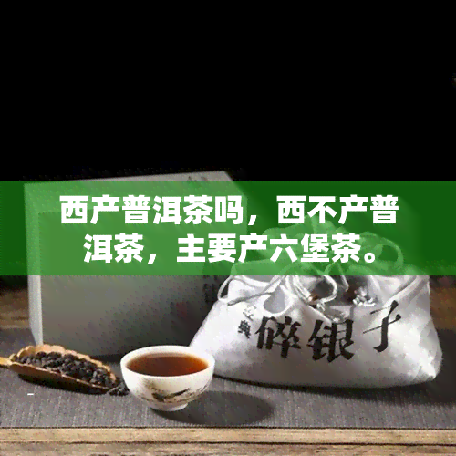 西产普洱茶吗，西不产普洱茶，主要产六堡茶。