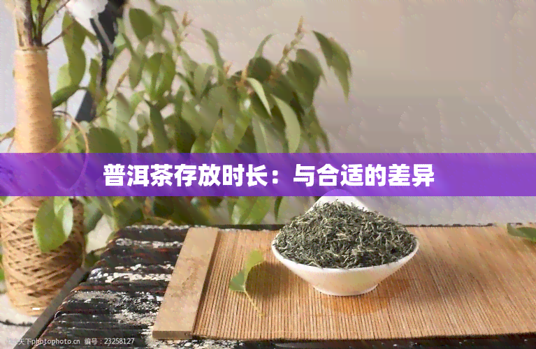 普洱茶存放时长：与合适的差异