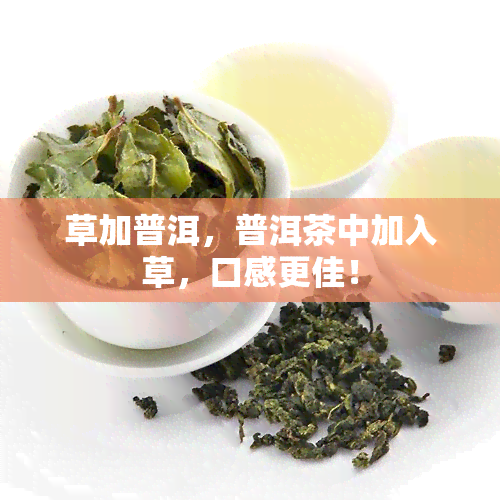 草加普洱，普洱茶中加入草，口感更佳！