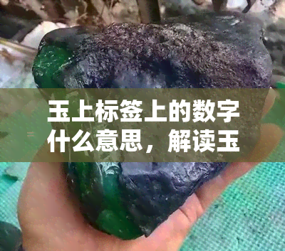 玉上标签上的数字什么意思，解读玉上标签数字的含义