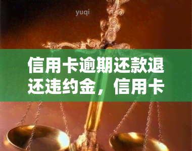 信用卡逾期还款退还违约金，信用卡逾期还款需支付违约金，如何避免额外费用？