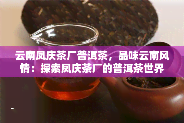 云南凤庆茶厂普洱茶，品味云南风情：探索凤庆茶厂的普洱茶世界