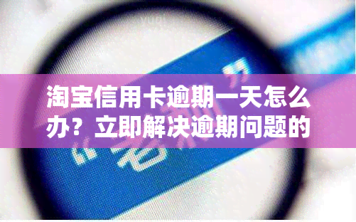 淘宝信用卡逾期一天怎么办？立即解决逾期问题的方法与建议