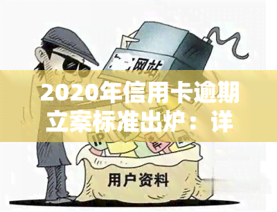 2020年信用卡逾期立案标准出炉：详细解读与金额围