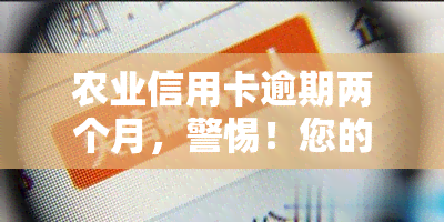 农业信用卡逾期两个月，警惕！您的农业信用卡已逾期两个月，请尽快还款