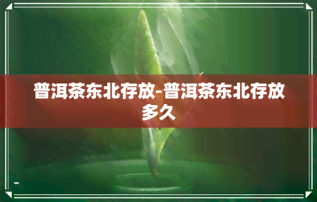 普洱茶东北存放-普洱茶东北存放多久