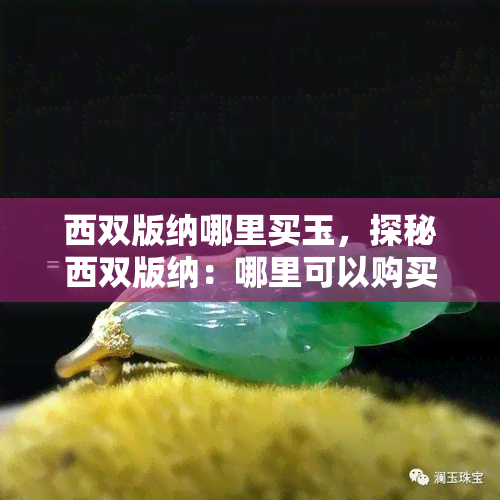 西双版纳哪里买玉，探秘西双版纳：哪里可以购买到优质的玉器？