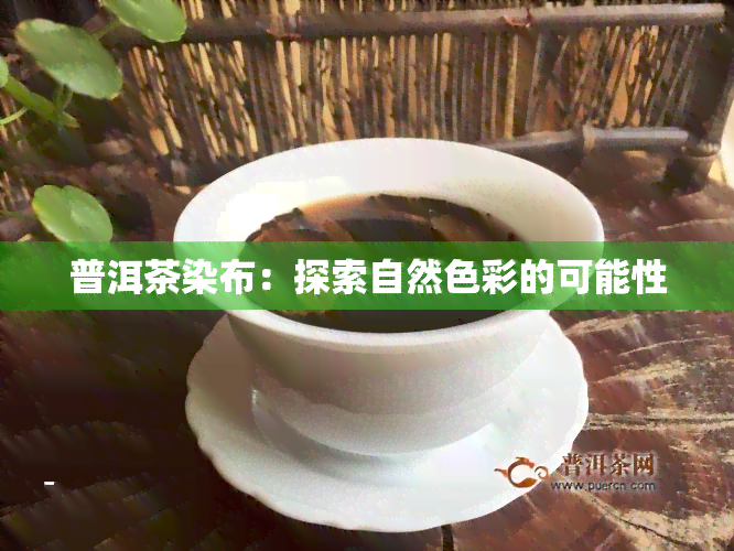 普洱茶染布：探索自然色彩的可能性