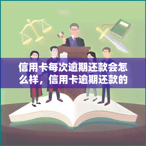 信用卡每次逾期还款会怎么样，信用卡逾期还款的严重后果，你必须知道！