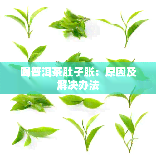 喝普洱茶肚子胀：原因及解决办法