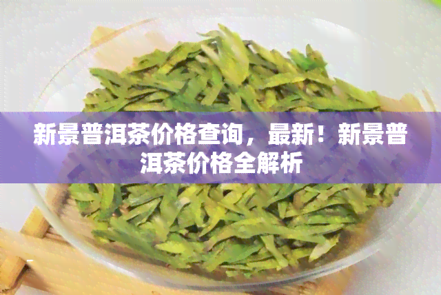 新景普洱茶价格查询，最新！新景普洱茶价格全解析