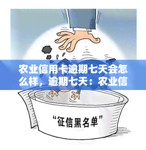 农业信用卡逾期七天会怎么样，逾期七天：农业信用卡的后果是什么？