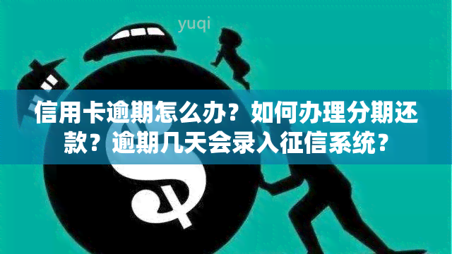 信用卡逾期怎么办？如何办理分期还款？逾期几天会录入系统？