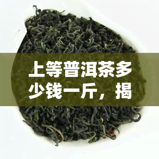 上等普洱茶多少钱一斤，揭秘！上等普洱茶市场价格分析，一斤要多少钱？