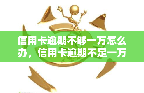 信用卡逾期不够一万怎么办，信用卡逾期不足一万的应对策略