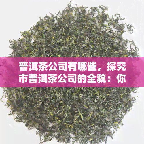 普洱茶公司有哪些，探究市普洱茶公司的全貌：你不可错过的茶叶