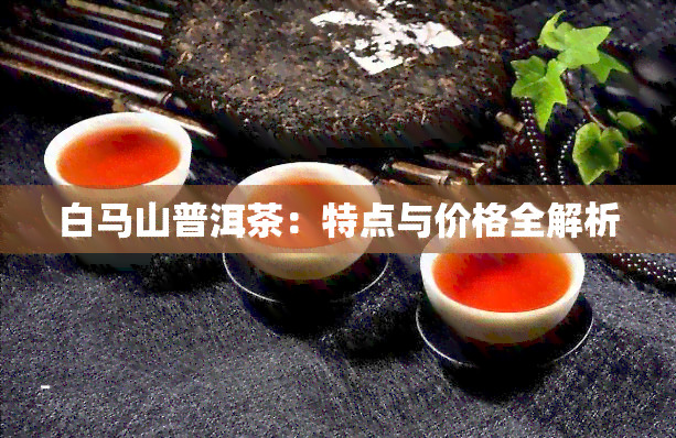 白马山普洱茶：特点与价格全解析