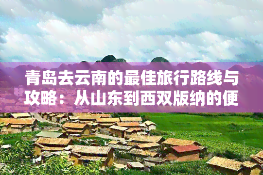 青岛去云南的更佳旅行路线与攻略：从山东到西双版纳的便捷方式