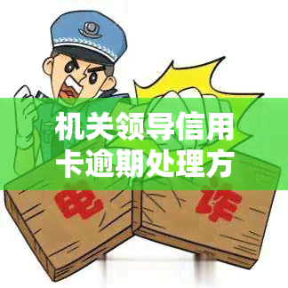 机关领导信用卡逾期处理方法详解