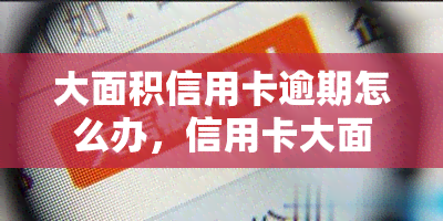 大面积信用卡逾期怎么办，信用卡大面积逾期，你该如何应对？