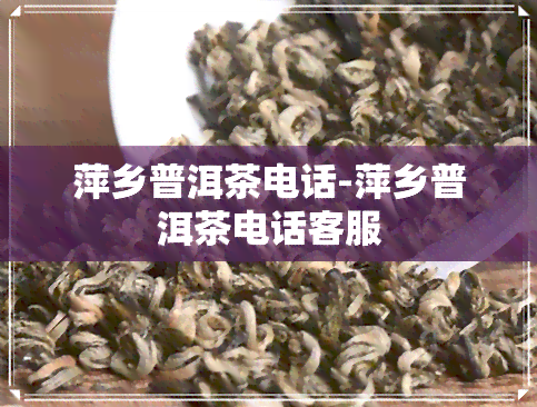 萍乡普洱茶电话-萍乡普洱茶电话客服