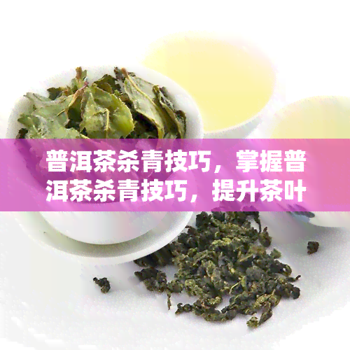 普洱茶杀青技巧，掌握普洱茶杀青技巧，提升茶叶品质的关键步骤