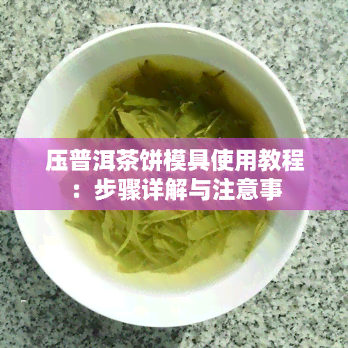 压普洱茶饼模具使用教程：步骤详解与注意事