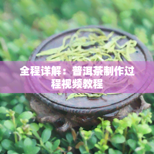 全程详解：普洱茶制作过程视频教程