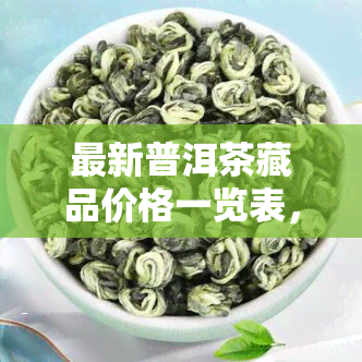 最新普洱茶藏品价格一览表，收藏必备！