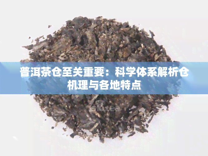 普洱茶仓至关重要：科学体系解析仓机理与各地特点