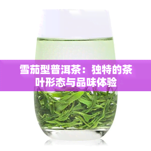 雪茄型普洱茶：独特的茶叶形态与品味体验