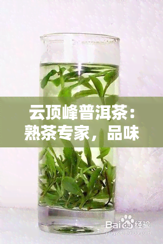 云顶峰普洱茶：熟茶专家，品味天然云顶香