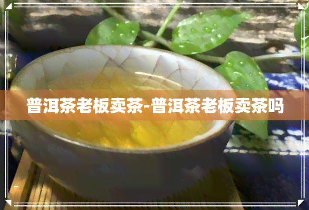 普洱茶老板卖茶-普洱茶老板卖茶吗